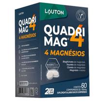 QUADRIMAG 4 Magnésios - 60 Comprimidos - Lauton Nutrition