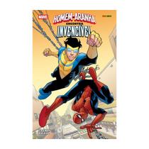 Quadrinho panini: homem aranha encontra invencível vol.1 Quadrinho panini: homem aranha encontra invencível vol.1