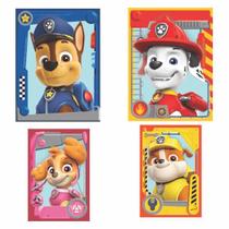 Quadrinhos Decorativos Patrulha Canina 4 Peças Quadrinhos Decorativos Patrulha Canina 4 Peças