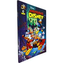 Quadrinhos HQ Gibi Graphic Novel Formatinho 13,50x19 cm Lombada com Grampos Aventuras Disney Edição nº 44 Culturama