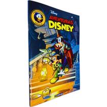 Quadrinhos HQ Gibi Graphic Novel Formatinho 13,50x19 cm Lombada com Grampos Aventuras Disney Edição nº 56 Culturama