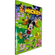 Quadrinhos HQ Gibi Graphic Novel Formatinho 13,50x19 cm Lombada com Grampos Mickey nº 32 Culturama