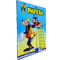 Quadrinhos HQ Gibi Graphic Novel Formatinho 13,50x19 cm Lombada com Grampos Pateta nº 34 Culturama