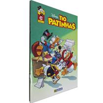 Quadrinhos HQ Gibi Graphic Novel Formatinho 13,50x19 cm Lombada com Grampos Tio Patinhas nº 32 Culturama