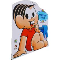 Quadrinhos HQ Gibi Graphic Novel Mônica: Vestido Azul Livro Recortado Turma da Mônica Mauricio de Souza