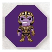 Quadrinhos Placas decorativas MDF MARVEL FUNKOS Thanos
