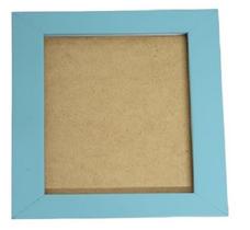 Quadro 20x20 com vidro incolor para uso em parede