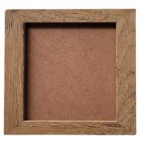 Quadro 20x20 com vidro incolor para uso em parede