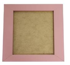 Quadro 20x20 com vidro incolor para uso em parede