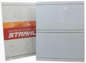 Quadro 24 Disjuntores Embutir Energia Distribuição Strahl