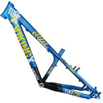 Quadro 26 Dirt Jump Vikingx Tuff X-25 Freeride Aluminio Azul