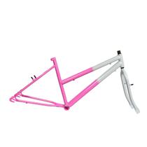 Quadro 26 Fem. Flowers Branco Rosa Samy