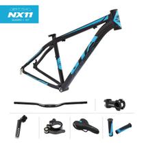 Quadro 29 Aluminio Gta Nx11 29x19 - Pto/azul + Kit Guidao