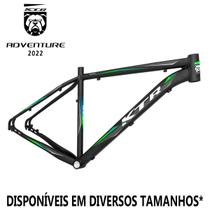 Quadro 29 Aluminio KTR Adventure Disco Tamanhos Preto Fosco/ Azul/ Verde Quadro 29 Aluminio KTR Adventure Disco Tamanhos Preto Fosco/ Azul/ Verde