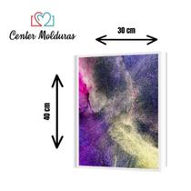 Quadro 33 x 43 com moldura , sem vidro e impressão em vinil, para sala, quarto, escritórios.