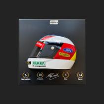 Quadro 3D Decorativo Helmet MS 1994 Branco/Vermelho G53 - Gran Belo Quadro 3D Decorativo Helmet MS 1994 Branco/Vermelho G53 - Gran Belo