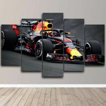 Quadro 5 PeçasF1 Red Bull 2021 Max Verstappen Quadro 5 PeçasF1 Red Bull 2021 Max Verstappen