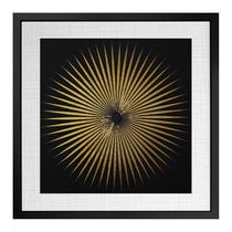 Quadro 50cm X 50cm Explosão Geométrica Tropical Artes