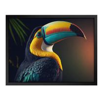 Quadro 60cm X 80cm Animal Tucano Tropical Artes Quadro 60cm X 80cm Animal Tucano Tropical Artes