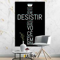 Quadro 90x60 Decorativo p/ Quarto Tema Religioso