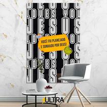 Quadro 90x60 Grande Lugar Religioso p/ Quarto