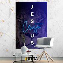 Quadro 90x60cm Grande Religioso Decorativo p/ Sala