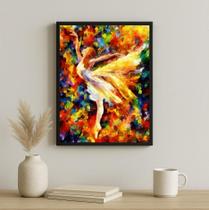 Quadro A Bailarina De Vince Pietrov 33X24Cm