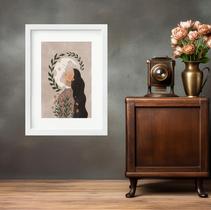 Quadro A Mulher e a Lua - 60x48cm