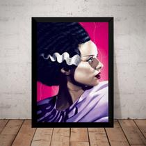 Quadro A Noiva De Frankenstein Terror Arte