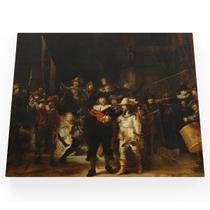 Quadro A Ronda Noturna Rembrandt van Rijn Canvas 60x60cm