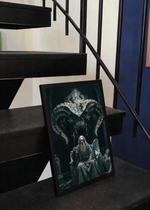 Quadro A3 Elrond Senhor de Rivendel C/ Vidro e Moldura Preta Tam:A3 Quadro A3 Elrond Senhor de Rivendel C/ Vidro e Moldura Preta Tam:A3