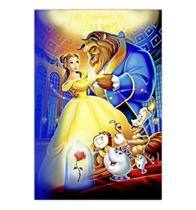 Quadro A3 em MDF A Bella e a Fera 001 - Placa Quadro A3 em MDF A Bella e a Fera 001 - Placa