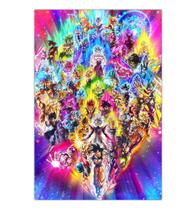 Quadro A3 em MDF Anime 001