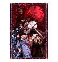 Quadro A3 em MDF Castelvania Dracula - Placa Quadro A3 em MDF Castelvania Dracula - Placa