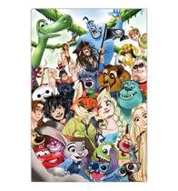 Quadro A3 em MDF Disney Classicos 001 Quadro A3 em MDF Disney Classicos 001
