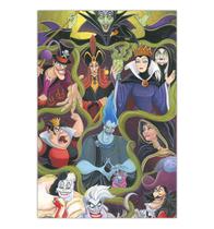 Quadro A3 em MDF Disney Vilans 002