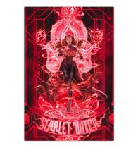 Quadro A3 em MDF Feiticeira Escarlate 001 Quadro A3 em MDF Feiticeira Escarlate 001