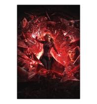 Quadro A3 em MDF Feiticeira Escarlate 002