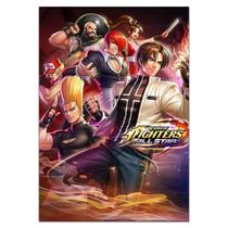 Quadro A3 em MDF The King of Fighters