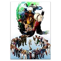 Quadro A3 em MDF The King of Fighters XIII Artwork