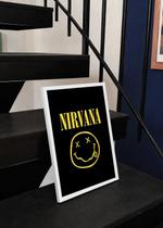 Quadro A3 Nirvana In Utero Cover C/ Vidro e Moldura Branca Tam:A3 Quadro A3 Nirvana In Utero Cover C/ Vidro e Moldura Branca Tam:A3