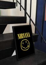 Quadro A3 Nirvana In Utero Cover C/ Vidro e Moldura Preta Tam:A3 Quadro A3 Nirvana In Utero Cover C/ Vidro e Moldura Preta Tam:A3