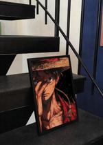 Quadro A3 One Piece Gear Fifth Nika C/ Vidro e Moldura Preta Tam:A3