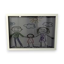 Quadro A4 de lembrança desenhos infantil capacidade 300 folhas Quadro A4 de lembrança desenhos infantil capacidade 300 folhas