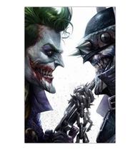 Quadro A4 em MDF Batman que Ri - Placa