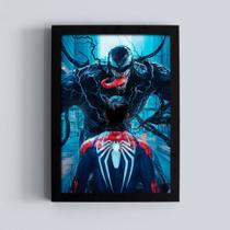 Quadro A4 - Homem Aranha vs Venom