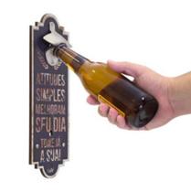 Quadro abridor metalico - atitudes simples