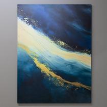 Quadro Abstrato 91x68cm MDF