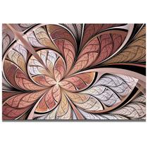 Quadro Abstrato Borboleta Rose para Sala Parede Decorativo