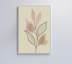 Quadro Abstrato Folhas 4
